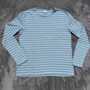 KULE Shirt Womens XS The Modern Long Sleeve Frost T Shirt 100% Cotton Tee Top